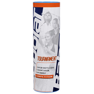 Babolat Tournament Medium Gul 6-pack - badminton nylonballer