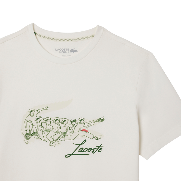 Lacoste Print Heritage T-Skjorte