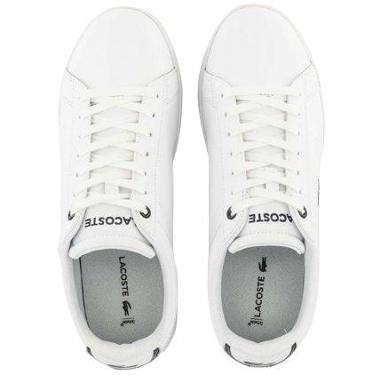 Lacoste Sneakers - Carnaby BL21 SMA Hvit / Marineblå Herre - Mastersport.no