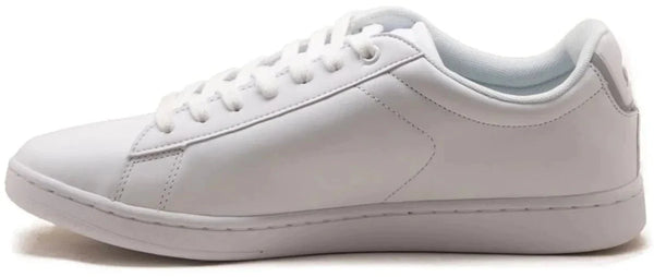 Lacoste Sneakers - Carnaby BL21 SMA Hvit / Sølv Herre - Mastersport.no