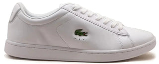 Lacoste Sneakers - Carnaby BL21 SMA Hvit / Sølv Herre - Mastersport.no