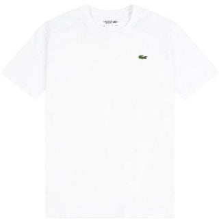 Lacoste Sport Crew Neck Tee Hvit - Mastersport.no